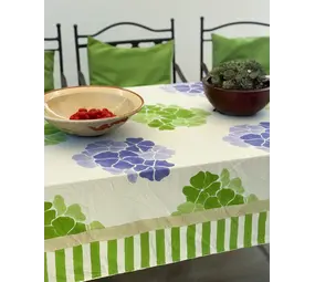 Casa Juna Tafelkleed Green Lilac Bloom