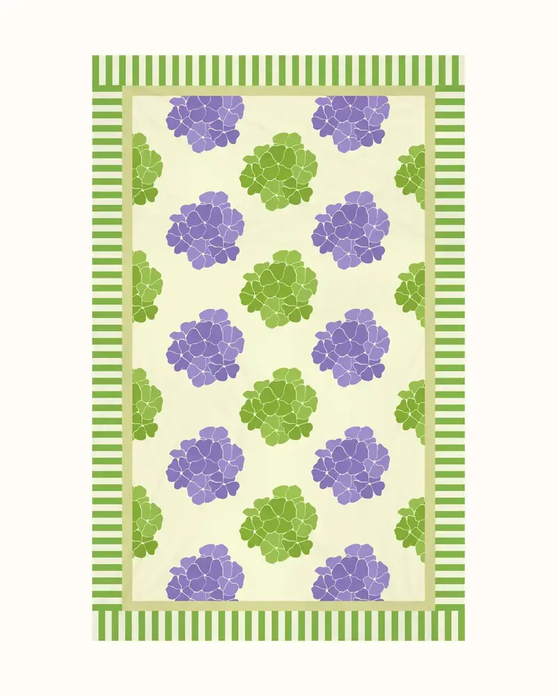 Casa Juna Tafelkleed Green Lilac Bloom Casa Juna Tafelkleed Green Lilac Bloom