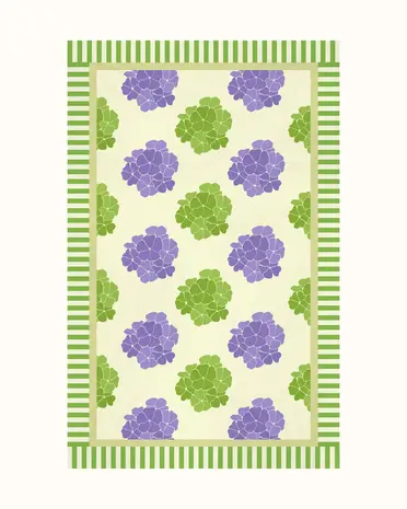 Casa Juna Tafelkleed Green Lilac Bloom Casa Juna Tafelkleed Green Lilac Bloom