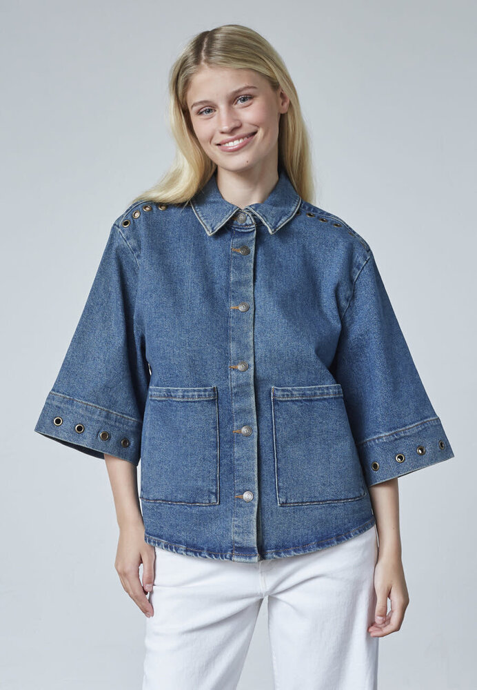 SistersPoint Olea Jacket – Vintage Blue