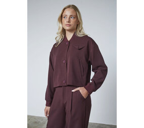 SistersPoint Great Jacket – Deep Bordeaux