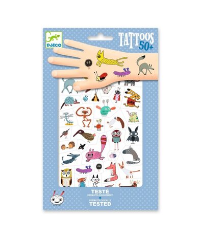 Djeco Tattoos Kleine Beestjes Djeco Tattoos Kleine Beestjes