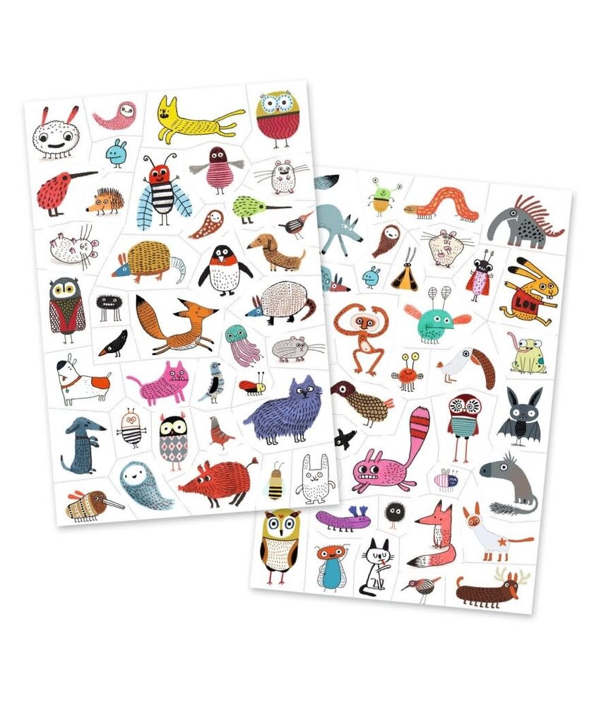 Djeco Tattoos Kleine Beestjes Djeco Tattoos Kleine Beestjes
