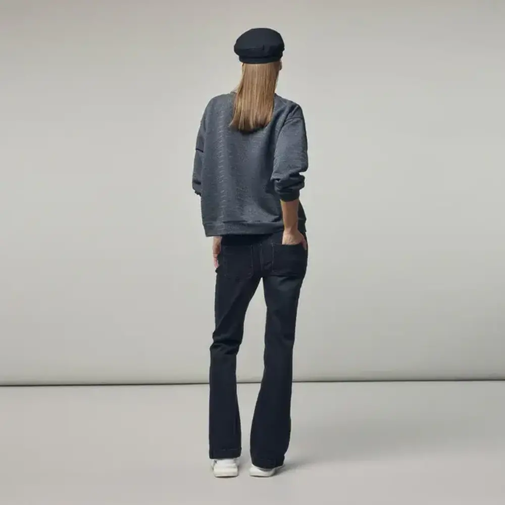 Corel Amsterdam Maggie Flare Denim  Jeans - Black Corel Amsterdam Maggie Flare Denim  Jeans - Black
