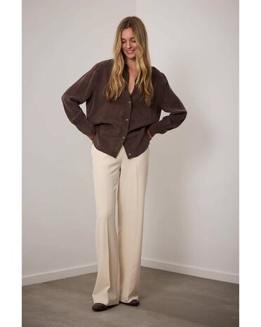 Corel Amsterdam Carmelia pants Solead Laminato - Ivory Corel Amsterdam Carmelia pants Solead Laminato - Ivory