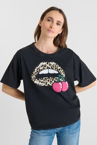 Le Temps des Cerises T-shirt Kani - Black