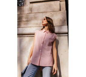 Le Temps des Cerises Blouse Zoura - Pink