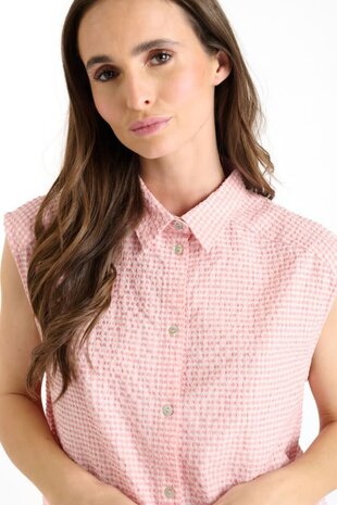 Le Temps des Cerises Blouse Zoura - Pink