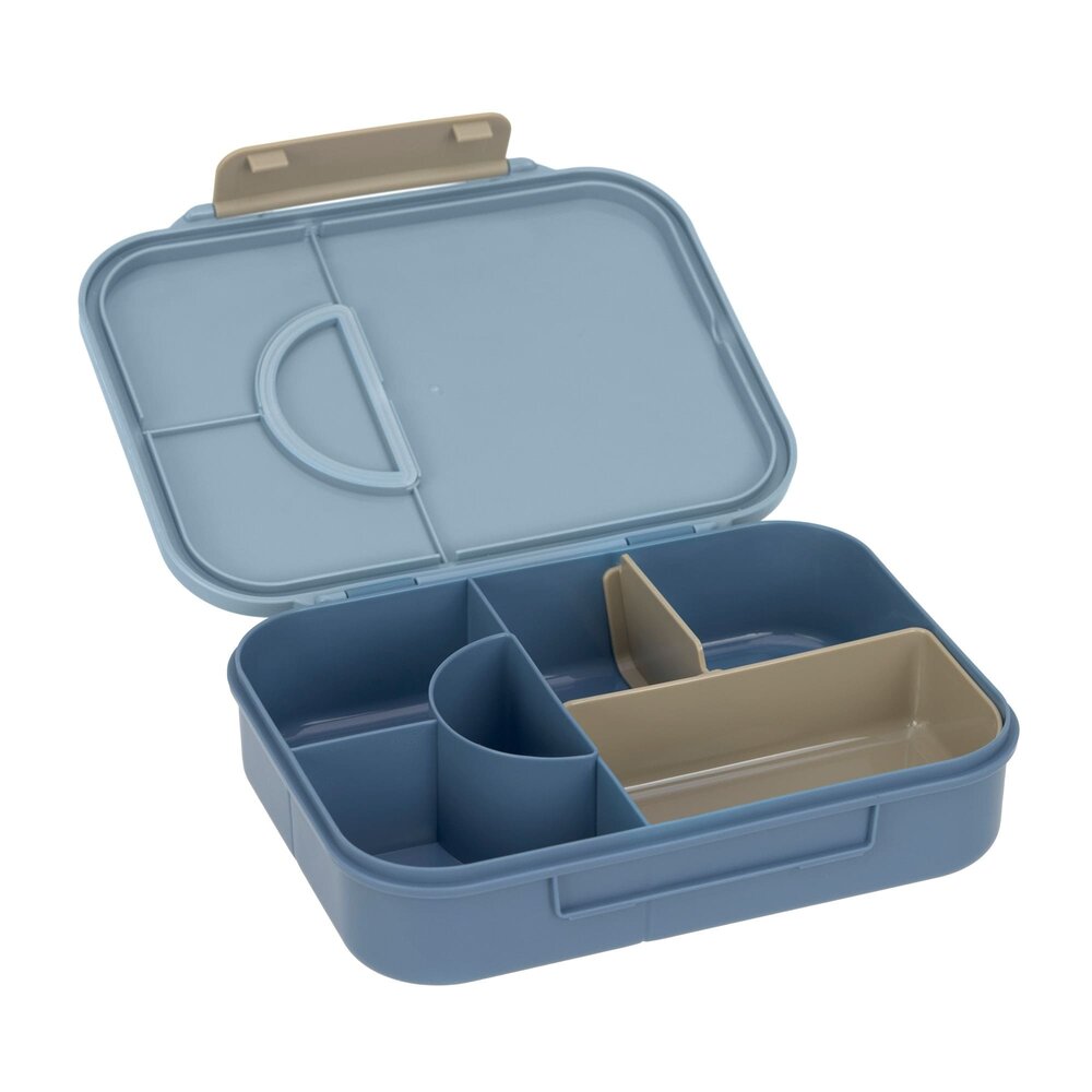 Lassig Bento-Lunchbox Pattern Party - Blue/green