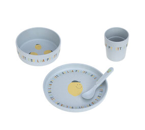 Lässig Dish Set PP/Cellulose Happy Fruits Lemon Lässig Dish Set PP/Cellulose Happy Fruits Lemon