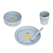 Lässig Dish Set PP/Cellulose Happy Fruits Lemon Lässig Dish Set PP/Cellulose Happy Fruits Lemon