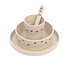 Lässig Dish Set PP/Cellulose Happy Rascals Heart lavender Lässig Dish Set PP/Cellulose Happy Rascals Heart lavender