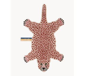 Doing Goods Pinky Leopard Rug - Large