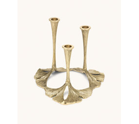 Doing Goods Gaya Ginko Triple Candle Holder