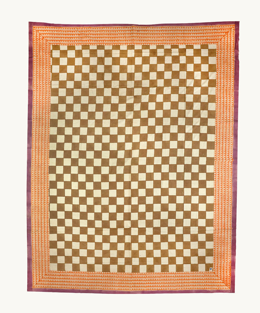 Doing Goods Check Mate Single Throw in Tote Bag - 220 x 140cm