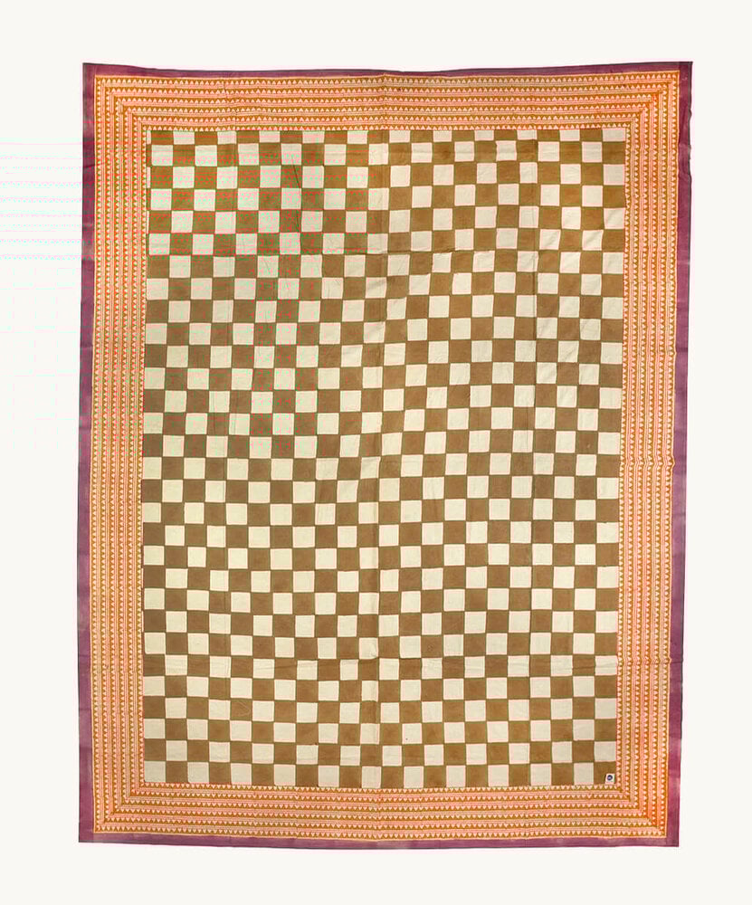 Doing Goods Checkmate Single Throw in Tote Bag - 220 x 140cm Doing Goods Checkmate Single Throw in Tote Bag - 220 x 140cm