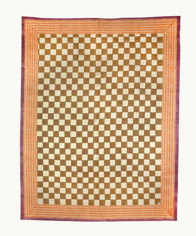 Doing Goods Check Mate Single Throw in Tote Bag - 220 x 140cm