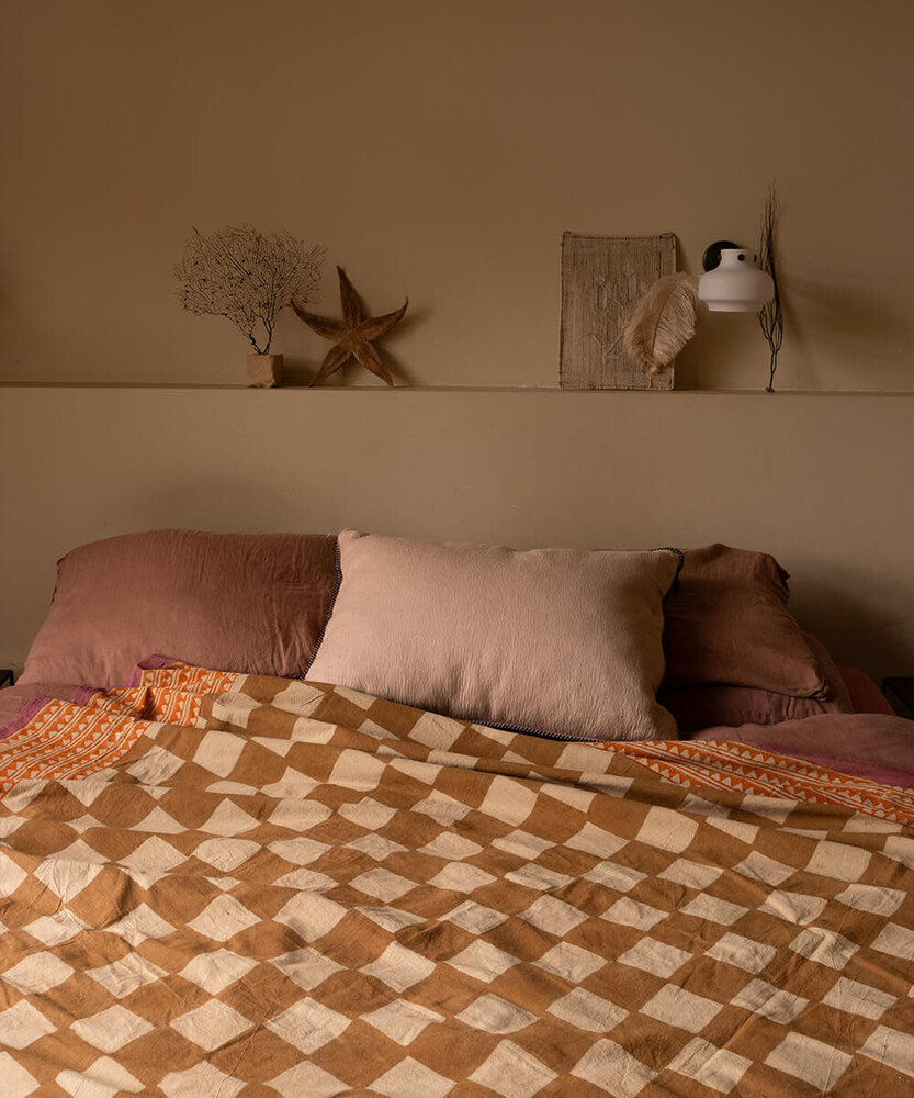 Doing Goods Check Mate Double Throw in Tote Bag Doing Goods Check Mate Double Throw in Tote Bag