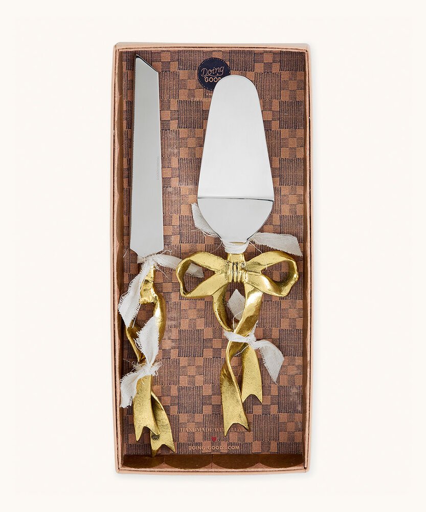 Doing Goods Riley Ribbon Cake Set in Giftbox Doing Goods Riley Ribbon Cake Set in Giftbox