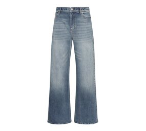 MSCH Bine Lui Relaxed Long Jeans - Mid Blue Wash MSCH Bine Lui Relaxed Long Jeans - Mid Blue Wash