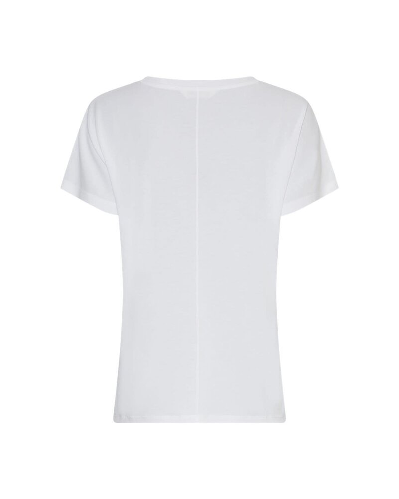 MSCH Fenya Modal V Neck Tee – Bright White MSCH Fenya Modal V Neck Tee – Bright White