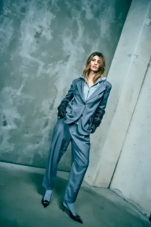 Cph Muse Tailor Pants - Light Grey Melange Cph Muse Tailor Pants - Light Grey Melange