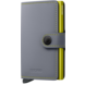 Secrid Miniwallet Matte - Grey & Lime Secrid Miniwallet Matte - Grey & Lime