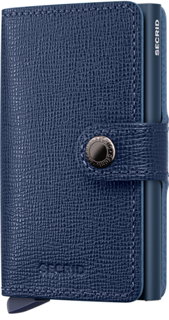 Secrid Miniwallet Crisple - Navy Secrid Miniwallet Crisple - Navy