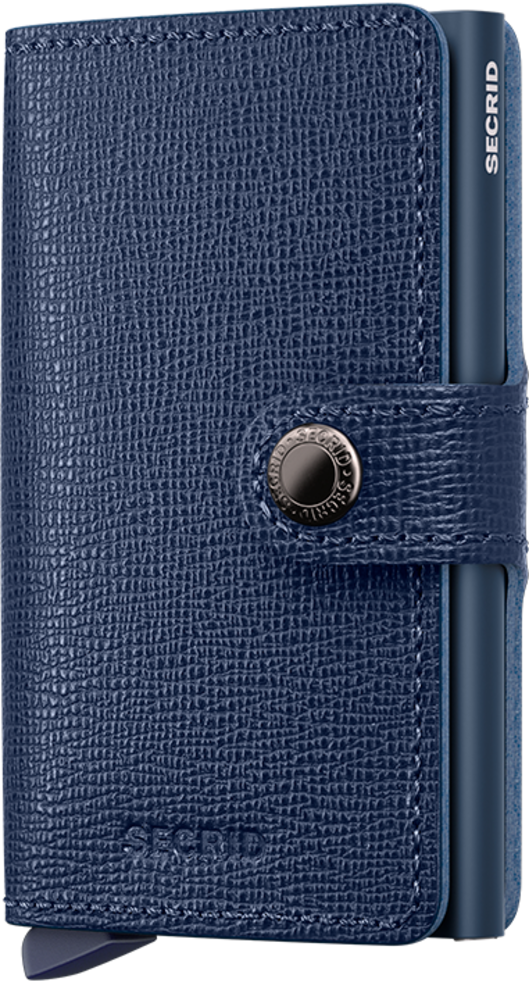 Secrid Miniwallet Crisple - Navy Secrid Miniwallet Crisple - Navy