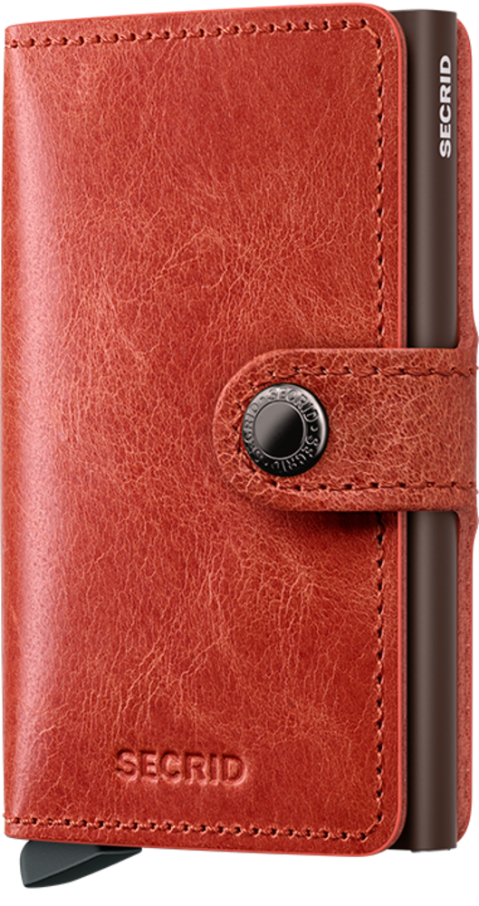 Secrid Miniwallet Vintage - Orange Secrid Miniwallet Vintage - Orange