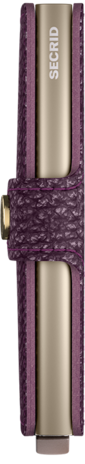 Secrid Miniwallet Pebble - Grape Secrid Miniwallet Pebble - Grape
