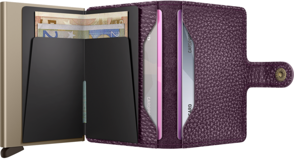 Secrid Miniwallet Pebble - Grape Secrid Miniwallet Pebble - Grape