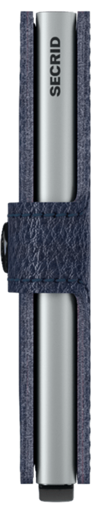 Secrid Miniwallet Veg - Navy Silver Secrid Miniwallet Veg - Navy Silver