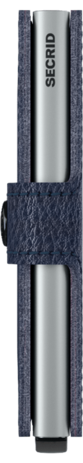 Secrid Miniwallet Veg - Navy Silver Secrid Miniwallet Veg - Navy Silver