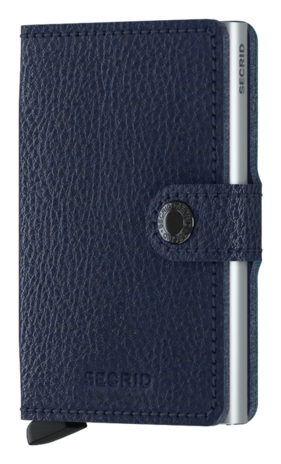 Secrid Miniwallet Veg - Navy Silver Secrid Miniwallet Veg - Navy Silver