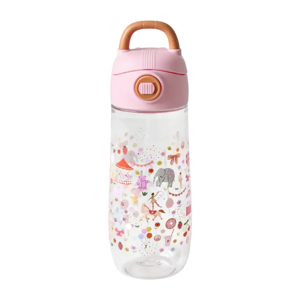 Rice Tritan Fles - Roze Rice Tritan Fles - Roze