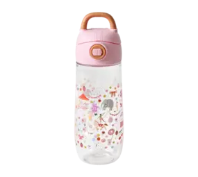 Rice Tritan Fles - Roze Rice Tritan Fles - Roze