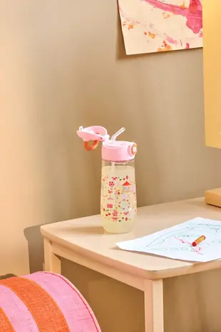 Rice Tritan Fles - Roze Rice Tritan Fles - Roze