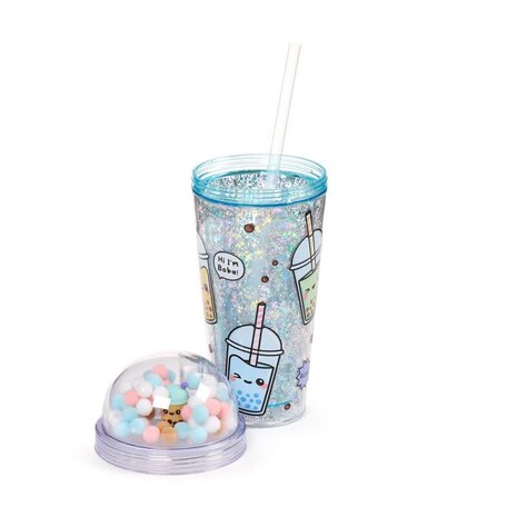 Foodiemals Bubble Tea Dubbelwandige Beker