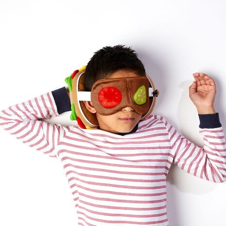 Relaxeazzz Hamburger Rond Pluche Reiskussen & Slaapmasker Relaxeazzz Hamburger Rond Pluche Reiskussen & Slaapmasker
