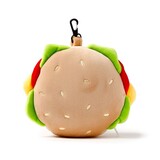 Relaxeazzz Hamburger Rond Pluche Reiskussen & Slaapmasker