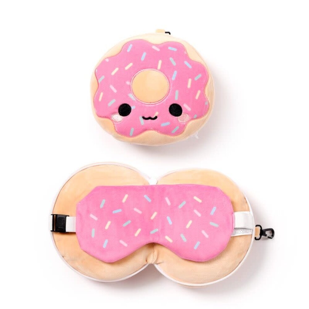 Relaxeazzz Donut Rond Reiskussen & Slaapmasker Relaxeazzz Donut Rond Reiskussen & Slaapmasker