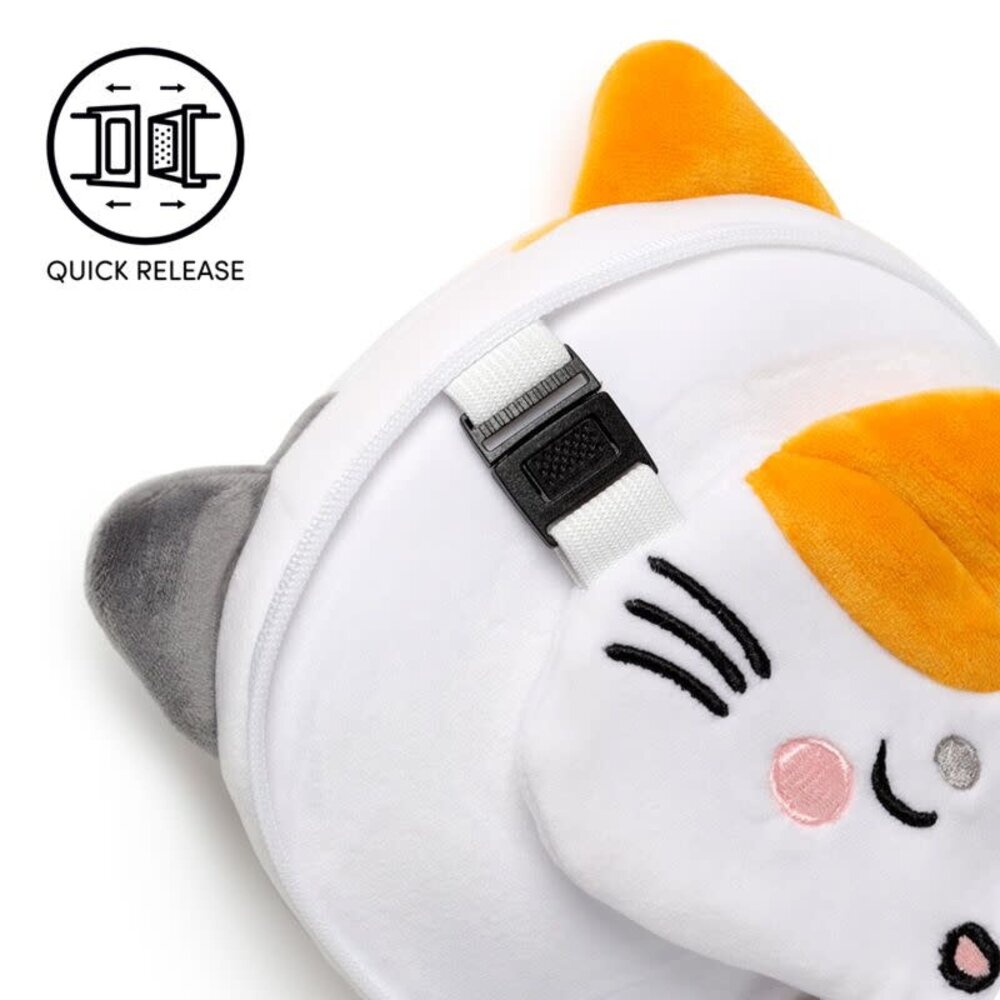 Relaxeazzz Lola de Kat Rond Reiskussen & Slaapmasker Relaxeazzz Lola de Kat Rond Reiskussen & Slaapmasker