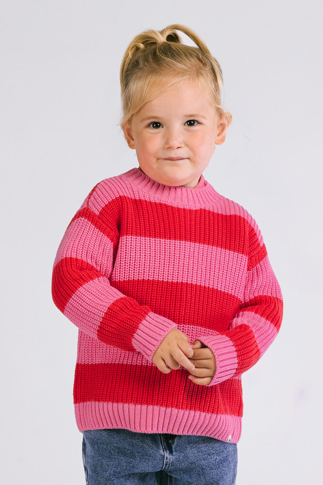 The New Chapter Jamie knitted sweater - Pink Carnation