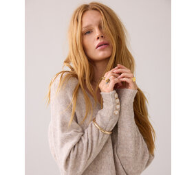 Summum Woman Oversized sweater wool elastane blend knit – Ash Summum Woman Oversized sweater wool elastane blend knit – Ash