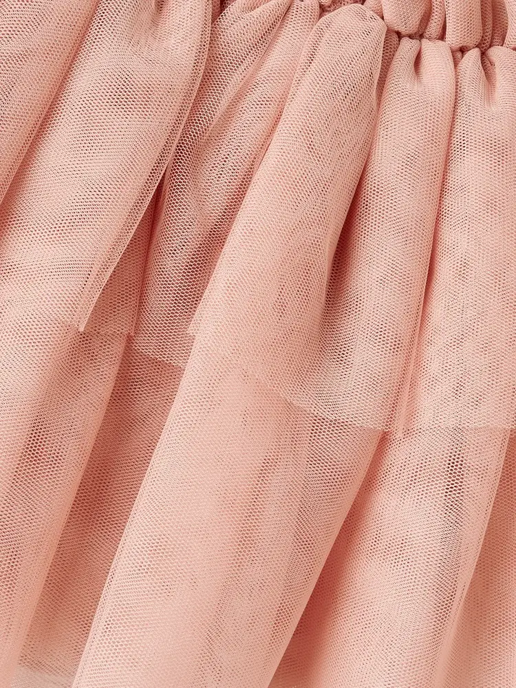Lil' Atelier Liberty Tulle Skirt Bloomers - Misty Rose Lil' Atelier Liberty Tulle Skirt Bloomers - Misty Rose