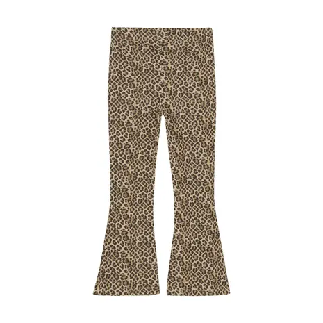 Daily7 Animal Flared Pants – Latte Sand