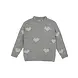 Daily7 Knitted Sweater Heart – Medium Grey Melange Daily7 Knitted Sweater Heart – Medium Grey Melange