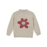 Daily7 Knitted Sweater Flower – Pale Mauve