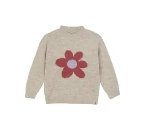 Daily7 Knitted Sweater Flower – Pale Mauve Daily7 Knitted Sweater Flower – Pale Mauve